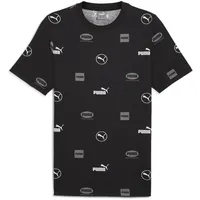 Puma Power Print T-Shirt Herren 01 black L