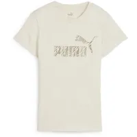 Puma Essentials+ Animal T-Shirt Damen 87 alpine snow M