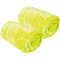 BestLivings Kuscheldecke Celina 2er Pack Grün 90x140cm