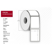 CAPTURE Capture, Etiketten, Label 51 x 25mm, Core 25mm