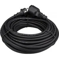 Perel GUMMI-VERLÄNGERUNGSKABEL - 25 m - 3G1.5 - STECKER-TYP