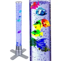 GLOBO Lighting Led, Klar, Kunststoff, Zylindrisch, 24.6x61.1x24.6 cm, Lampen