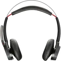 Poly Voyager Focus (Kabellos, USB-A), Headset, Schwarz