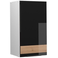 Vicco Hängeschrank Küchenschrank Küchenmöbel Fame-Line Schwarz Eiche 40 cm