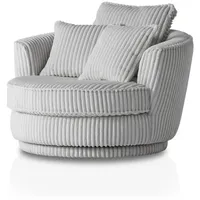 Furn.design Relaxsessel Comfy Cord 120 x 86 x 120
