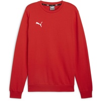 Puma teamGOAL Casuals Crew Neck Sweatshirt Herren 01 red/white
