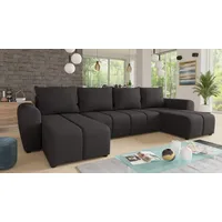 Sofnet Wohnlandschaft Cleo U mit Schlaffunktion - U-Form Couch,