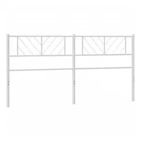 VidaXL 372263 Kopf-/Fußteil Weiß 160 cm - Weiß