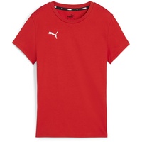 Puma teamGOAL Casuals T-Shirt Damen 01 red/white M