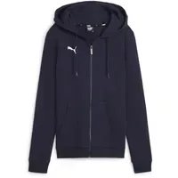 Puma teamGOAL Casuals Kapuzenjacke Damen 06 navy/white S