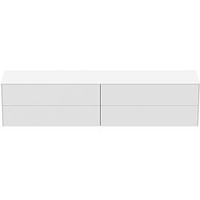 Ideal Standard Conca 4 Auszüge, 240x50,5x555 cm, Weiß matt