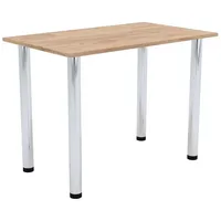 AKKE Gold Craft Küchentisch mit chrom beine LxBxH: 80x50x74