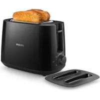 Philips HD2582/90 Toaster, Toaster, Schwarz