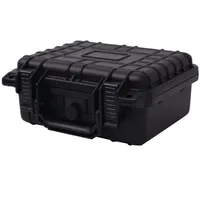 VidaXL Gefahrgutkoffer Schwarz 27x24,6x12,4 cm