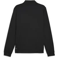 Puma Cloudspun Reißverschlusspullover Black / Lapis Lazuli XL