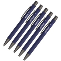 Westcott PRIMESOFT Kugelschreiber 5 Stück | 5er Set Blaue