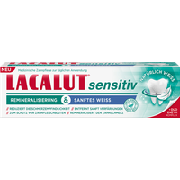 Lacalut sensitiv Remineralisierung & sanftes Weiß Zahncreme, 75ml