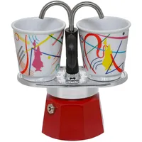 Bialetti Mini Express kandinsky rot