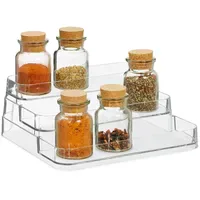 Relaxdays Gewürzregal Gewürzorganizer 10,5 x 26 x 24 cm
