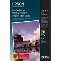 Epson Matte Paper Heavy Weight A4 50 Blatt, 167