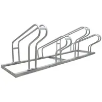 Baumarktplus Fahrradständer für 4 Fahrräder höhenversetzt 140x45 cm