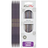 KnitPro J’adore Cubics Nadelspiele 6" (15cm) | 6,5mm