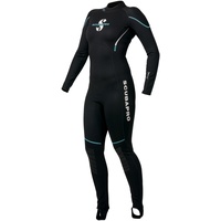 Scubapro Sport 0.5 Stmr Wn M Tauchen Schnorkel, Schwarz,