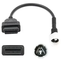 Bolwins F96CS OBD2 Diagnosekabel Adapter 30cm passende für Yamaha