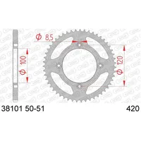 AFAM Kettenrad 38101