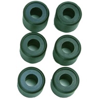 TECNIUM Variomatikrollen 20x17mm 8,5gr - 6er-Set, rot