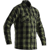 RST Lumberjack Motorrad Hemd, grün, Größe 2XL für Männer