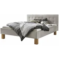 Hasena Noemi Polsterbett Massivholz 100% Polyester inkl. Midtrever