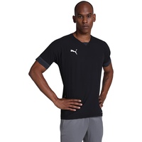 Puma Teamfinal Jersey Fußballtrikot, Black-Phantom Black, S