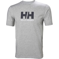 HELLY HANSEN Herren HH Logo T-Shirt, Grau-Melange, S