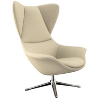 Flexlux Ohrensessel »Stilo Relaxsessel, TV-Sessel«, Solitär, Stil-Ikone, drehbar, Fuß