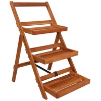 VidaXL Blumenständer 3 Stufen 50 x 63 x 80
