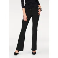 MELROSE Anzughose in Bootcut-Form, Gr. 38 N-Gr, schwarz, ,