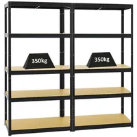 Proregal Mega Deal 2er-Set Schwerlastregale