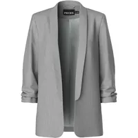 Pieces Damen Pcboss Noos 3/4 Blazer Light Grey Melange