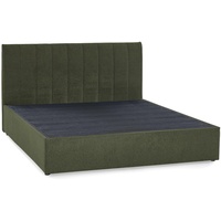 Atlantic Home Collection Boxbett "Alva", grün, B:180cm L:211cm, ATLANTIC