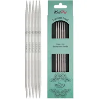 KnitPro Die Mindful Kollektion Nadelspiele 8" (20cm) | 5mm