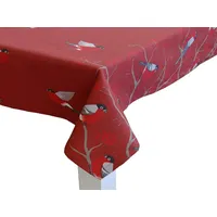 Beties Heimtextil Tischdecke, Rot, Textil, Tiere, Rechteckig, 130x170 cm,