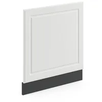Vicco Frontblende R-Line, Weiß Landhaus/Anthrazit 60 cm ohne Arbeitsplatte