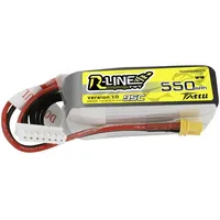 Tattu Modellbau-Akkupack (LiPo) 22.2 V 550 mAh Zellen-Zahl: 6