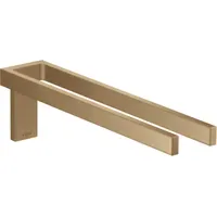 Hansgrohe Axor Universal Rectangular Handtuchhalter zweiarmig, Brushed Bronze