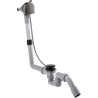 Hansgrohe Exafill S Komplettset Wannenein, Ab- und Überlaufgarnitur, polished