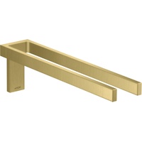 Hansgrohe HTH Axor Uni. Rectangular 380mm, 2-armig, feststehd., brush.