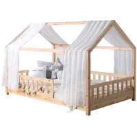 TICAA Hausbett Kim 100 x 200 cm Kiefer massiv