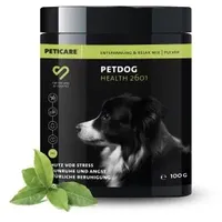 Peticare Relax-Mix Pulver für Hunde beruhigendes Ergänzungsfutter-Mittel | 100