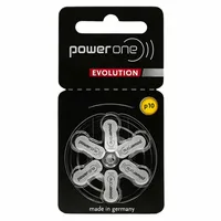 Power-One Power One Evolution Hörgerätebatterien P10 x 6er-Pack PR70